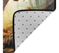 WZYWHJ Tapis de sol antidérapant pour salon, chambre d'enfant, tapis de jeu, 160 x 121,9 cm, imprimé beagle apprivoisé