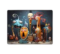 WZYWHJ Tapis de sol antidérapant pour salon, chambre d'enfant, tapis de jeu, 160 x 121,9 cm, motif animation artistique