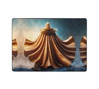 WZYWHJ Tapis de sol antidérapant pour salon, chambre d'enfant, tapis de jeu, 203,2 x 147,3 cm, imprimé cape brillante