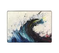 WZYWHJ Tapis de sol antidérapant pour salon, chambre d'enfant, tapis de jeu, 203,2 x 147,3 cm, superbe image aux couleurs vives