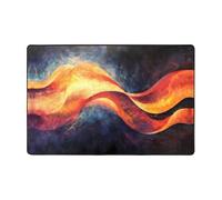 WZYWHJ Tapis de sol antidérapant Quantum Energy Flow Image doux et confortable bonne absorption de l'eau Taille Nom pour salon et balcon