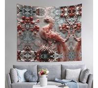 WZYWHJ Tapisserie décorative d'intérieur Jade Bird Picture 152,4 x 129,5 cm : douce, de qualité et légère, convient pour les tapisseries murales