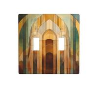 WZYWHJ The Art of Decoration Plaque murale décorative durable et élégante pour les zones résidentielles et commerciales 11,4 x 11,4 cm