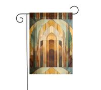 Wzywhj The Art of Decoration Prints Drapeau de jardin d'été double face Décoration cour 30,5 x 45,7 cm