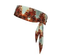 WZYWHJ Tomato House Bandeau de sport imprimé pour homme et femme Pour course à pied, entraînement, football