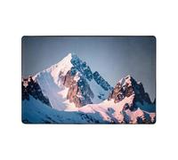 WZYWHJ Top of The Snowy Mountain - Tapis de sol imprimé antidérapant - 182,9 x 121,9 cm - Pour salon, bureau, table basse, lit, balcon