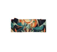 WZYWHJ Un monde coloré imprimé bandeaux pour bébé et accessoires pour cheveux souples et élastiques pour les nouveau-nés et les filles