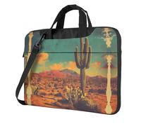 WZYWHJ Vintage Stamps Pattern Ultra-mince Portable Single Shoulder Laptop Bag Computer Accessories Soft Shockproof for Laptops, Noir , 13 inch