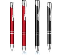 WZYYCV Stylo Roller Stylos à Bille 2 en 1, 4 pièces, stylos à Bille roulante Lumineux à Pointe éclairée, Lampe de Poche, stylos d'écriture Stylo Pilot
