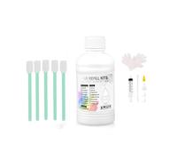 WZZSKFYQ Kit d'encre EP DTF 1PC 250ML Compatible avec Le Film de Transfert Direct Compatible avec l'encre d'horloge DTF All Agne et DTF Format d'imprimante 1BK S 1M 1Y 1WH(DTF Cleaning)