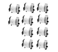 WZZSKFYQ Papier Thermique DK-2205 62x30. 48 continu Compatible avec l'imprimante QL1050 QL1060N QL1100 QL1110NWB QL600 QL650TD 710W(10 Pcs)