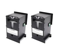 WZZSKFYQ Réservoir d'encre d'entretien, 1 pièce, 5 pièces, Compatible avec SureColor SC-F500 SC-F570 F500 T5170 T2170 T3160(2 Maintenance Boxes)