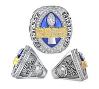 WZZXJQNRHF Bagues de Championnat 2025 Avec Boîte de Présentation Bague de Champions de Football Fantasy Cadeau Souvenir Pour Les Fans de Sport Famille Ami/11#