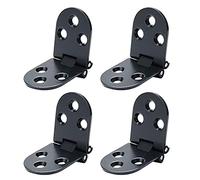WZZXJQNRHF Lot de 10 Charnières Dissimulées Pour Table Et Comptoir, En Alliage de Zinc, Pour Tiroir, Porte, Armoire, Fenêtre