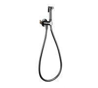 WZZXJQNRHF Pulvérisateur de Bidet À Main Pour Toilettes Avec Eau Chaude Et Froide, Ensemble de Pulvérisateur de Couches En Tissu de Salle Den, Kit de Pulvérisateur de Bidet Portable En Laiton Avec Tuy