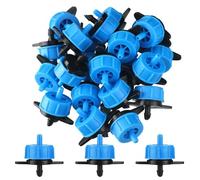 Wzzy Gurden Micro-Drip System Goutteur d'extrémité réglable, régulateur de Pression : Goutteurs autorégulants 8 l/h, pour arroser des Plantes avec différentes hauteurs de Pot （Lot de 100）