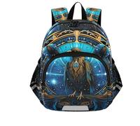 Wzzzsun Galaxie Condor Oiseau Animal Sac à Dos pour Enfant Sacs a Dos Maternelle Fille Garçon Cartable Sac école de Enfants Primaire Voyage