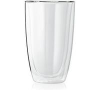 x 2 Verres à café latte en Verre H 136 mm Ø 54 mm Was Germany G