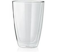 x 2 Verres à latte macchiato en Verre H 120 mm Ø 48 mm Was Germany G