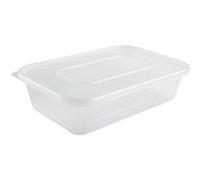 x 250 Récipients en plastique pour micro ondes Multicolore G