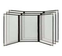 x 3 Protèges menu triple A4 Crystal transparent (présente 6 pages A4) Securit G