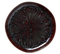 x 6 assiettes en Grès Amazonie H 30 mm Diamètre 220 mm 2