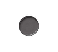 x 6 assiettes en Grès Gris pierre H 30 mm Diamètre 220 mm 1