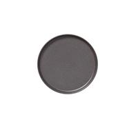 x 6 assiettes en Grès Gris pierre H 30 mm Diamètre 280 mm 1