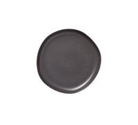 x 6 assiettes en Grès Gris pierre H 30 mm Diamètre 280 mm 2