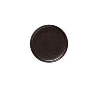 x 6 assiettes en Grès Marron métallisé H 30 mm Diamètre 220 mm 1