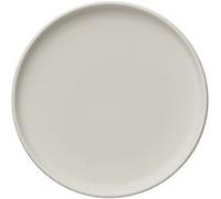 x 6 assiettes en Grès Rocher clair H 30 mm Diamètre 220 mm