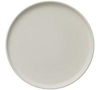 x 6 assiettes en Grès Rocher clair H 30 mm Ø 280 mm