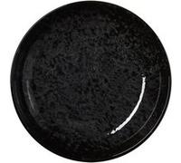 x 6 assiettes en Porcelaine nuit H 40 mm Diamètre 210 mm