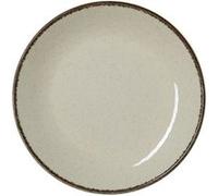 x 6 assiettes en Porcelaine sable H 30 mm Ø 210 mm Was Germany 13 G