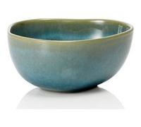 x 6 Bols en Grès 0,15 L Vert myrte H 45 mm Diamètre 115 mm