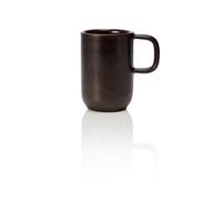x 6 mugs en Grès 0,37 L Marron métallisé H 110 mm Ø 75 mm Was Germany Marron G