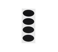 x 8 mini ardoises auto adhésives Forme ovale Securit