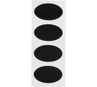 x 8 mini ardoises auto adhésives Forme ovale Securit G