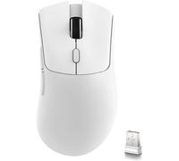 x Attack Shark R1 59 g Souris de Jeu sans Fil légère tri-Mode avec Autocollants antidérapants, 2,4 GHz/BT/Filaire, 5 Boutons programmables, 6 DPI réglables jusqu'à 18 000, PAW3311-rouge