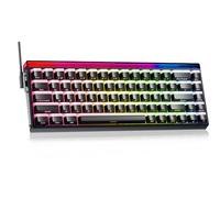 X AULA HERO 68 HE 60 % Clavier de jeu 60 %, mini clavier portable effet Hall Switch magnétique remplaçable à chaud, mode de déclenchement rapide, taux d'interrogation de 8 K Hz, latence de 0,125 ms