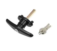 X AUTOHAUX 1 ensemble Pick-up Camion Capuchon Coque Verrouillage Poignée en T avec 2 Clés Noir