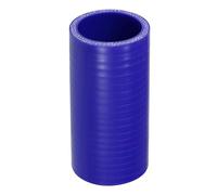 X AUTOHAUX 1 tuyau de refroidissement universel en silicone bleu de 42 mm ID 100 mm de longueur 0 degrés pour voiture