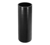 X AUTOHAUX 1 tuyau de refroidissement universel en silicone noir de 80 mm ID 300 mm de longueur 0 degrés pour voiture