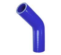 X AUTOHAUX 1 tuyau de refroidissement universel en silicone pour voiture Bleu 32 mm ID 90 mm Longueur 45 degrés