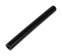 X AUTOHAUX 1 tuyau de refroidissement universel en silicone pour voiture Noir 10 mm ID 200 mm Longueur 0 degrés