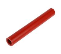 X AUTOHAUX 1 tuyau de refroidissement universel en silicone rouge de 18 mm ID 200 mm de longueur 0 degrés pour voiture