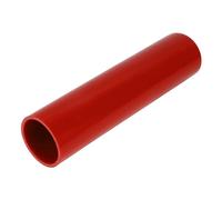 X AUTOHAUX 1 tuyau de refroidissement universel en silicone rouge de 63 mm ID 300 mm de longueur 0 degrés pour voiture