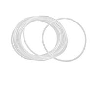 X AUTOHAUX 10Pcs Silicone Caoutchouc Joint Torique Rondelle Voiture Joint Étanchéité 50 x 1.5mm