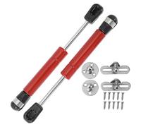 X AUTOHAUX 150 mm / 5,91" Vérins à gaz 156 N Ressorts à gaz Rouge Acier au carbone Ensemble de 2 pour boîte de rangement de coffre d’outils de voiture RV Couvercle de porte de placard