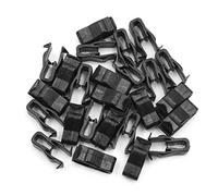 X AUTOHAUX 25pcs Noir Clips Retenue Voiture Tableau Bord Fixation Cable